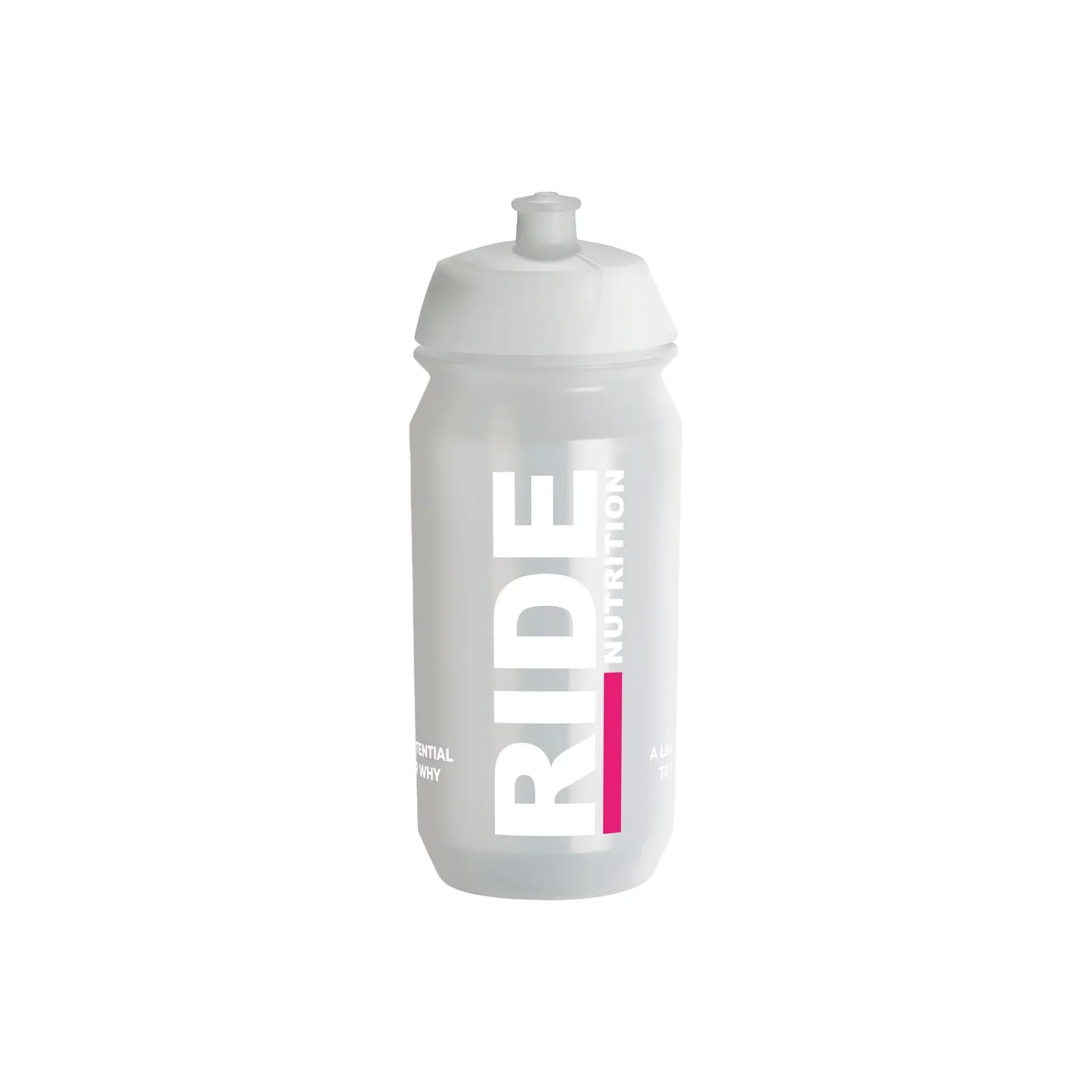 RIDE bottle 500ml Fluro pink/black/clear - Image 3